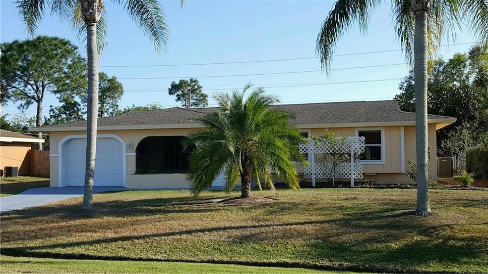 Rear of house