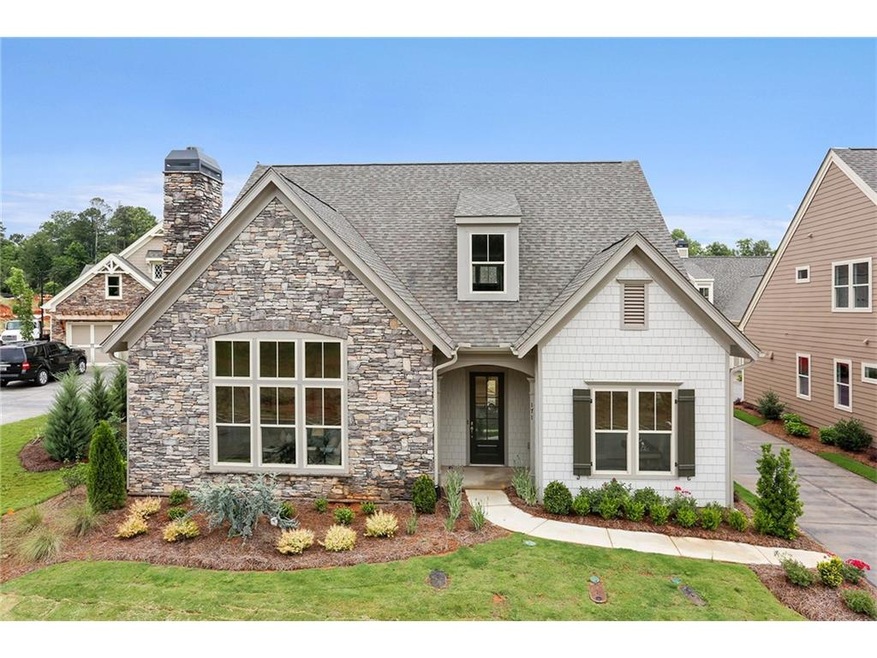 Front Elevation of Similar Hampstead Floor Plan Fo