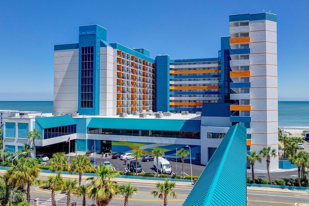View of building exterior featuring a water view