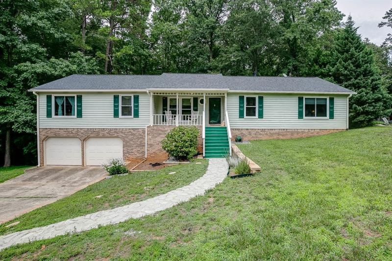 Great Ranch on a full finished basement with an ex