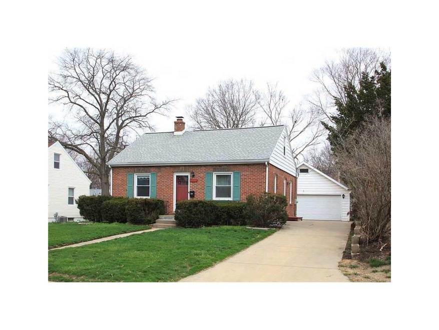 Front Exterior. Solid Brick 1.5 Story
