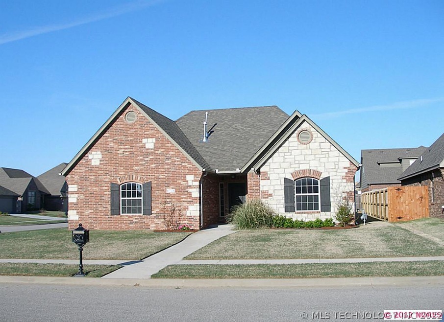 Front View of Home on Corner Lot