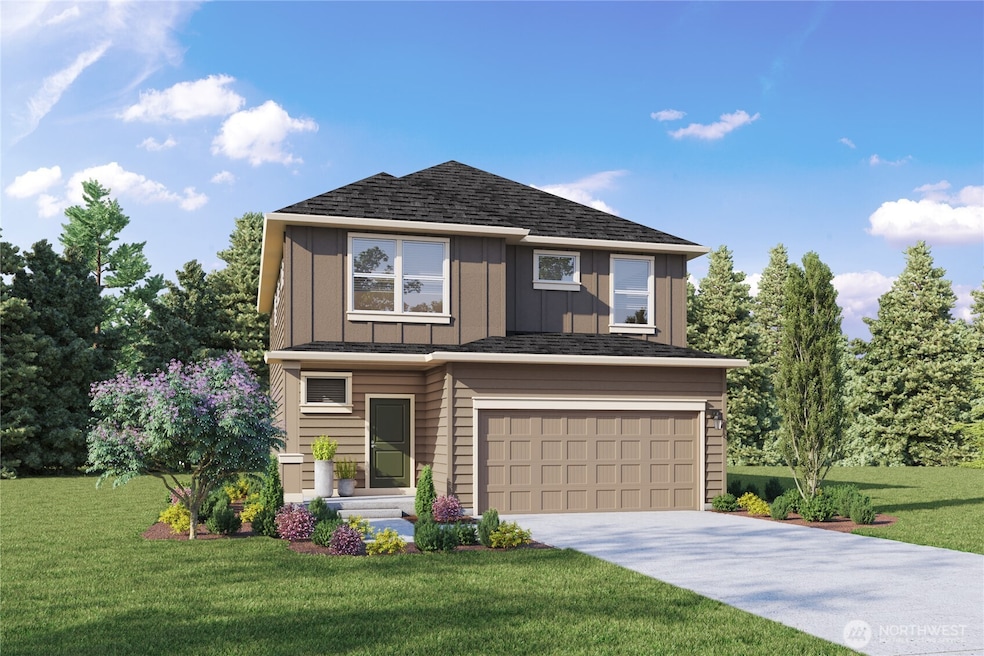 Rendering is representational. Actual home is under construction. Colors, materials, and features may vary. See site agent for details.