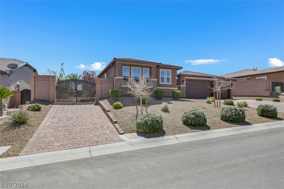 Gated RV Access with Paver drive up.