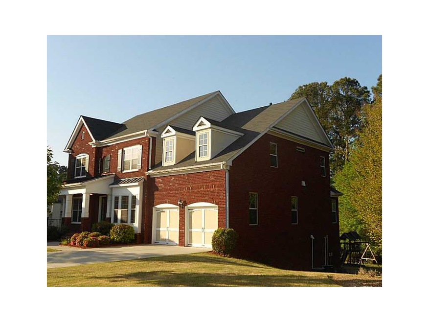 Exterior Front. 4-Side Brick Executive Home