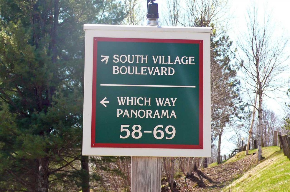 At the top of road look to the right and you can s