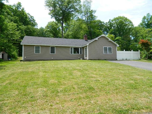 Lovely ranch home with newer vinyl siding, roof, w