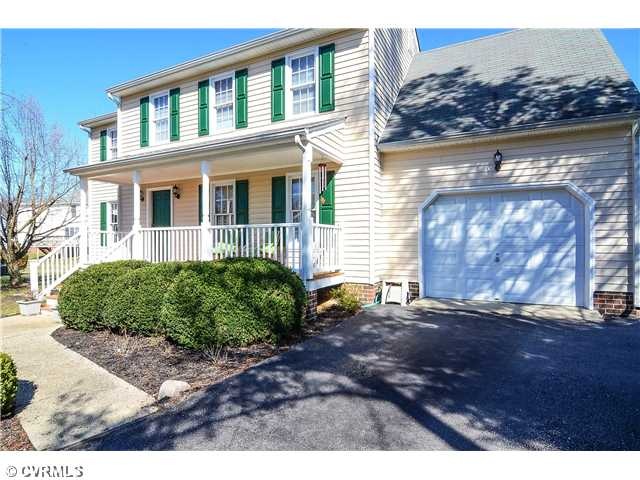 Exterior Front - Low maintenance vinyl siding, vin