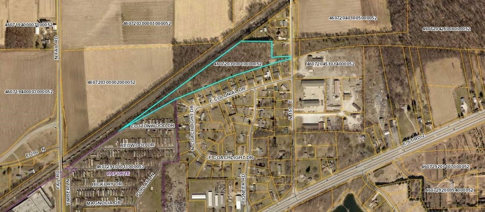 approx N 150 E, Kankakee Township, IN 46350 - photo 1