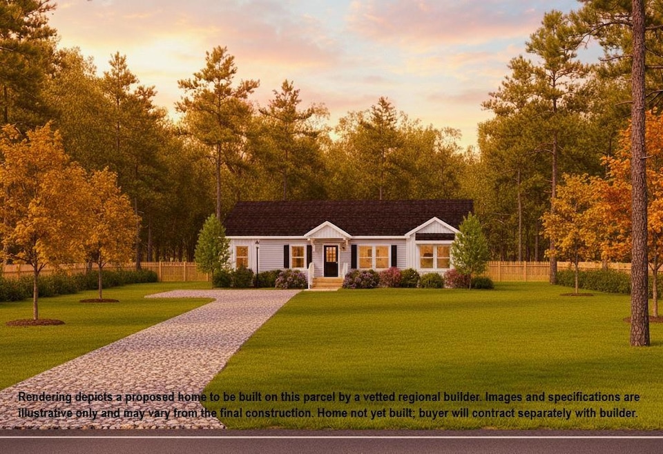 Ranch-style house with driveway