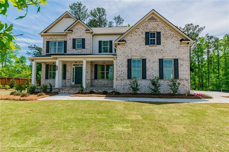 Stock Photo of Front Elevation - Home is Under Con