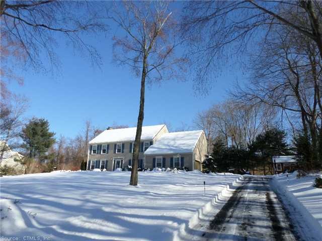 Exterior Front. WINTER VIEW OF FRONT OF HOUSE