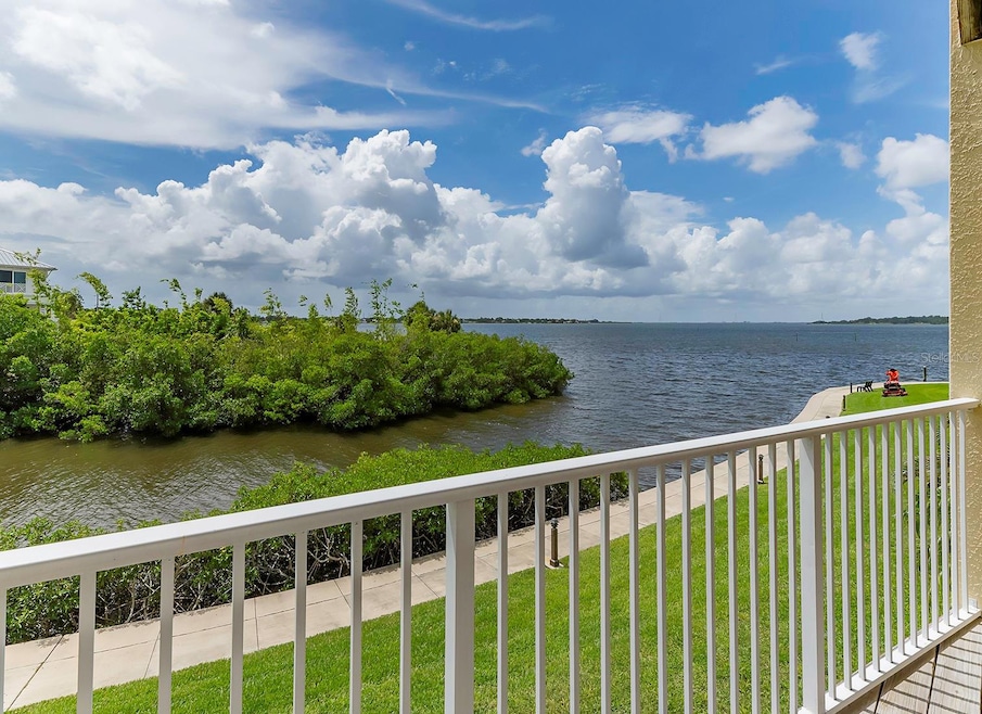 VIEW FROM LIVING ROOM BALCONY