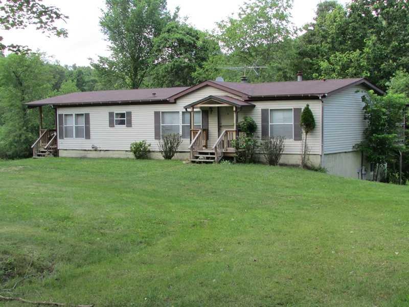 Exterior Front. HOME ON FULL BASEMENT & 3.91 ACRES