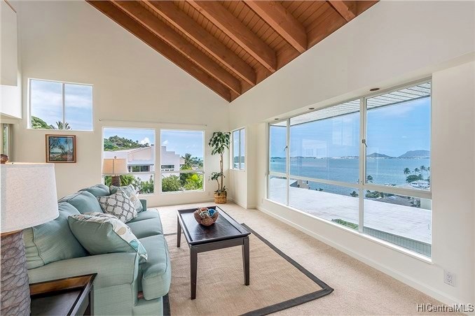 View from the living room-panoramic ocean views