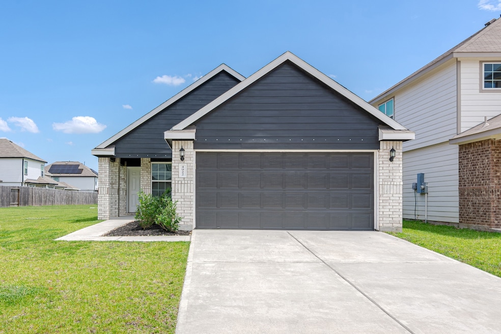 Lovely single story home with greenbelt space.