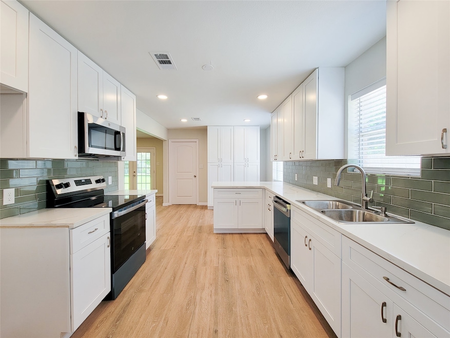 fully remodeled and updated kitchen