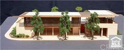 Artists rendering of completed office building.