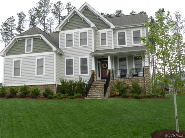 Craftsman style Orleans Cameron Model - Stone Acce
