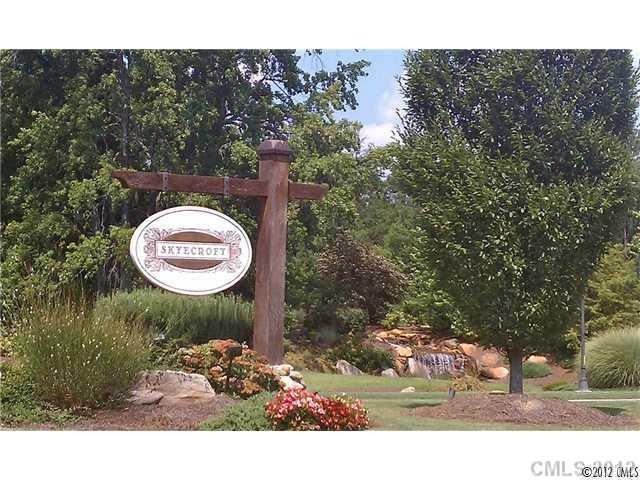 Gated Community - Skyecroft Entrance Sign
