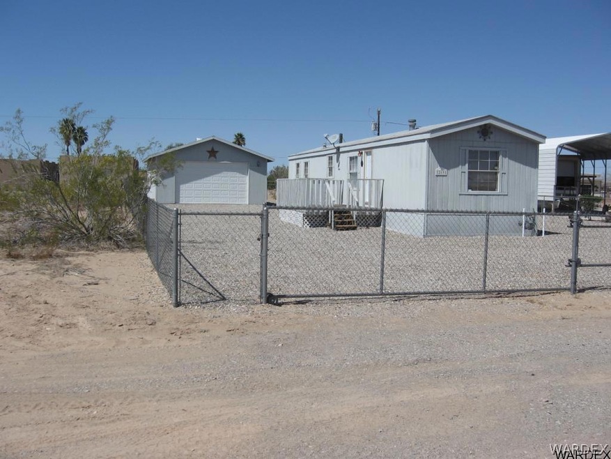 West Side of Property