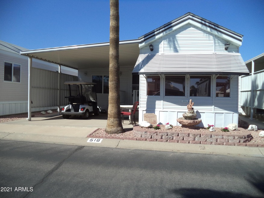Front of Park Model