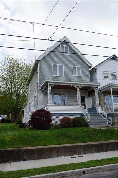 Nice sized lot with front and rear covered porch! 