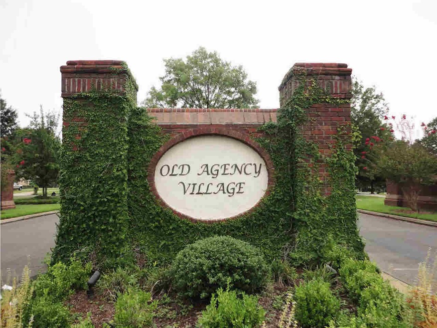 Entrance into Old Agency Village