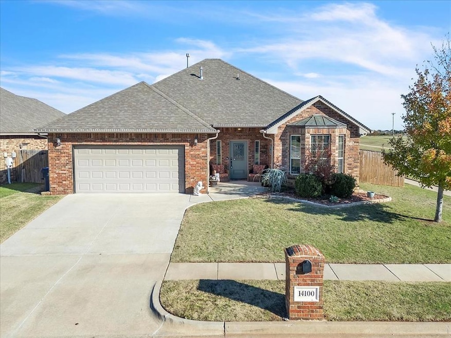 One level Ranch style home