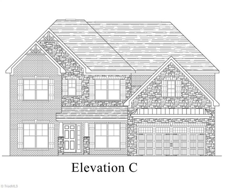 Representative of home being build.