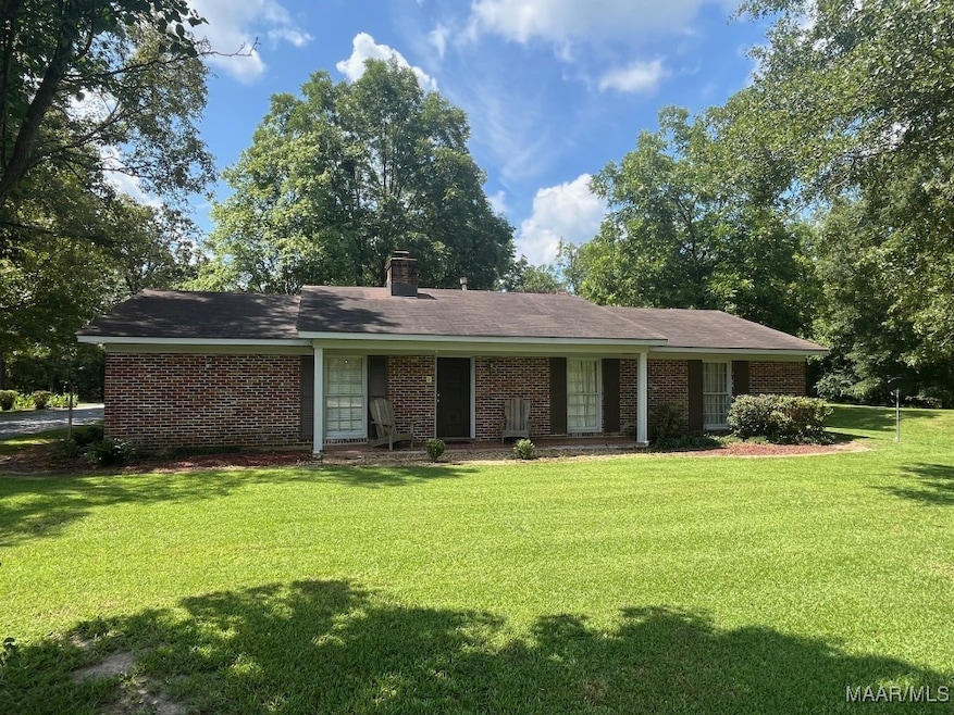 Front elevation from Highway 82.