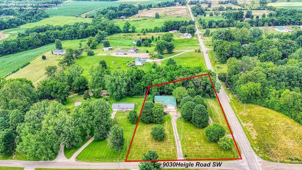 9030 Heigle Rd SW Property Outline 1