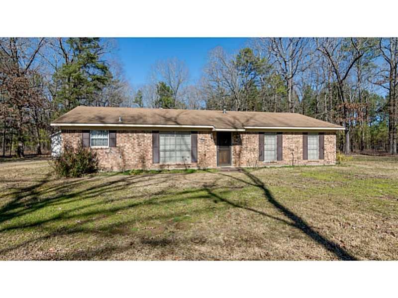 Facade/Exterior Front. Home on 3 acres 3 BD 2 BA  