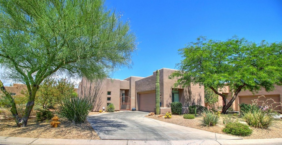 Front of Home Gated Courtyard
