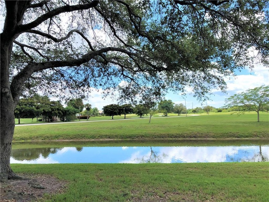 Quiet view on lake and golf course