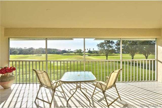 View of Golf Course from Living Room