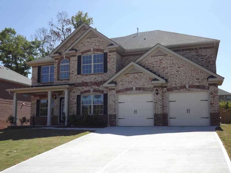 Exterior Front. Architectural details and 3 sides 
