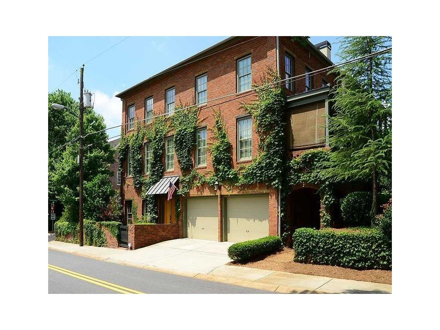 Exterior Front. Federal Style cluster home