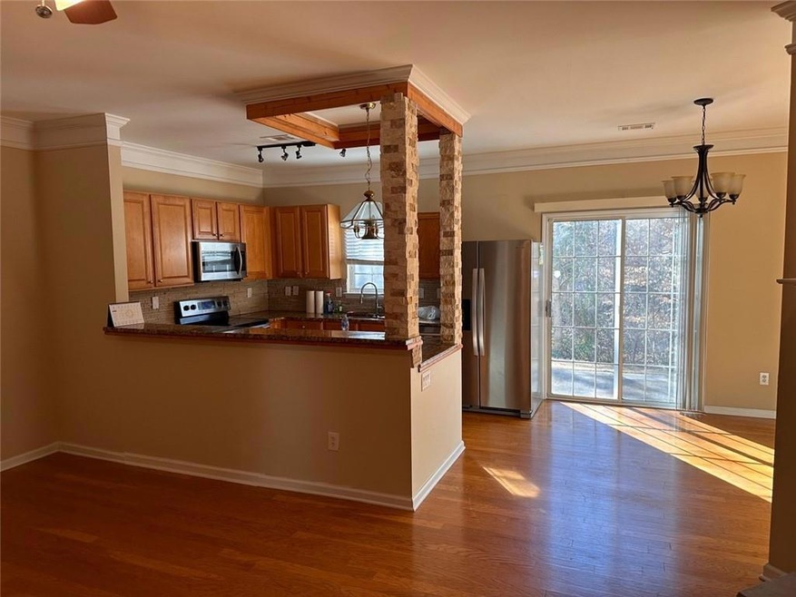 Kitchen featuring appliances with stainless steel 