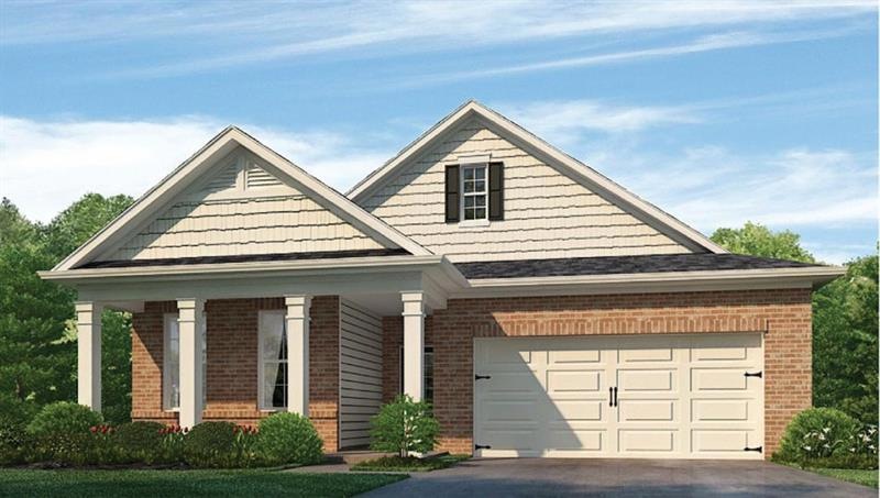 color rendering. not actual home.