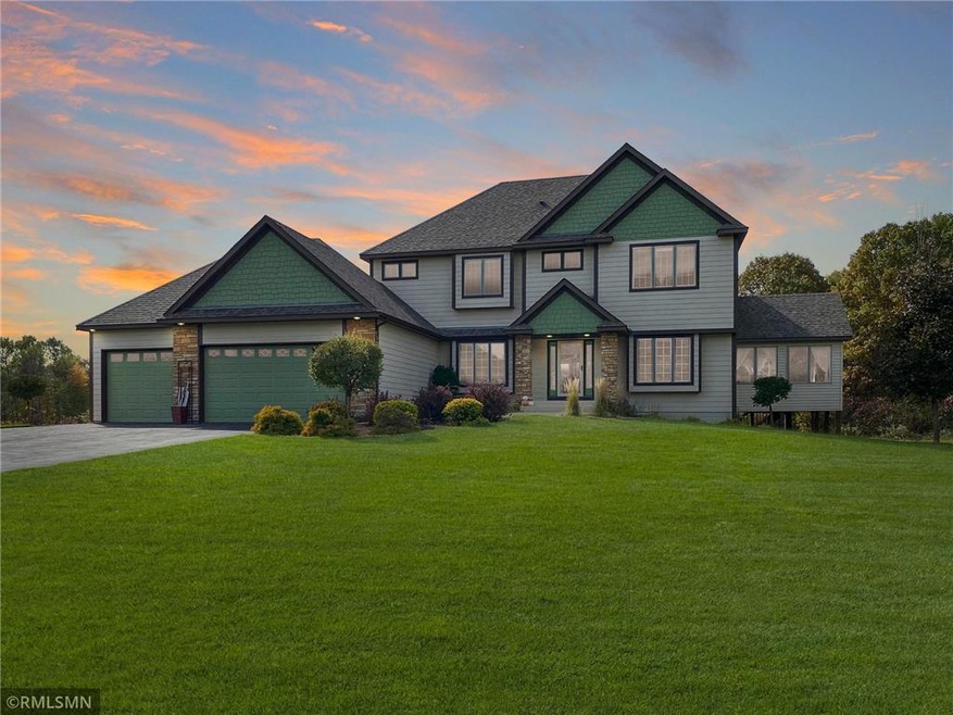 Stunning 2 story on a 2 acre lot at the very end o