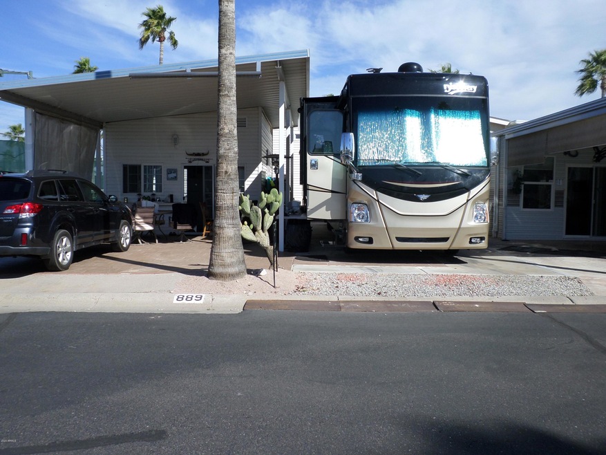 CORNER RV LOT WITH AZ ROOM