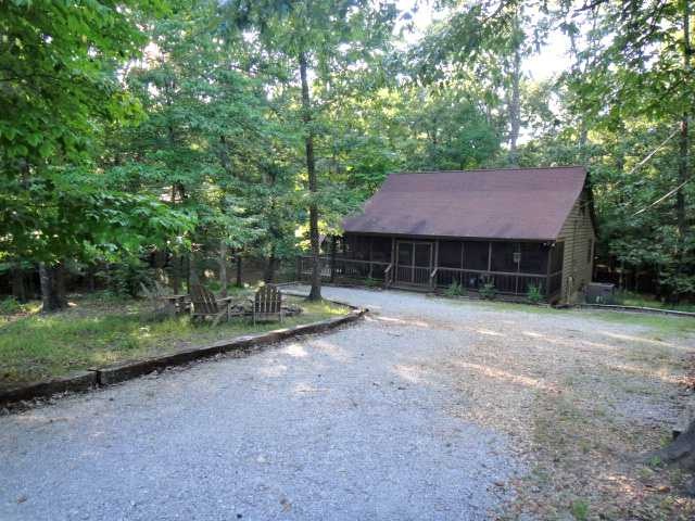 Nestled in the woods...last house on the road...ne
