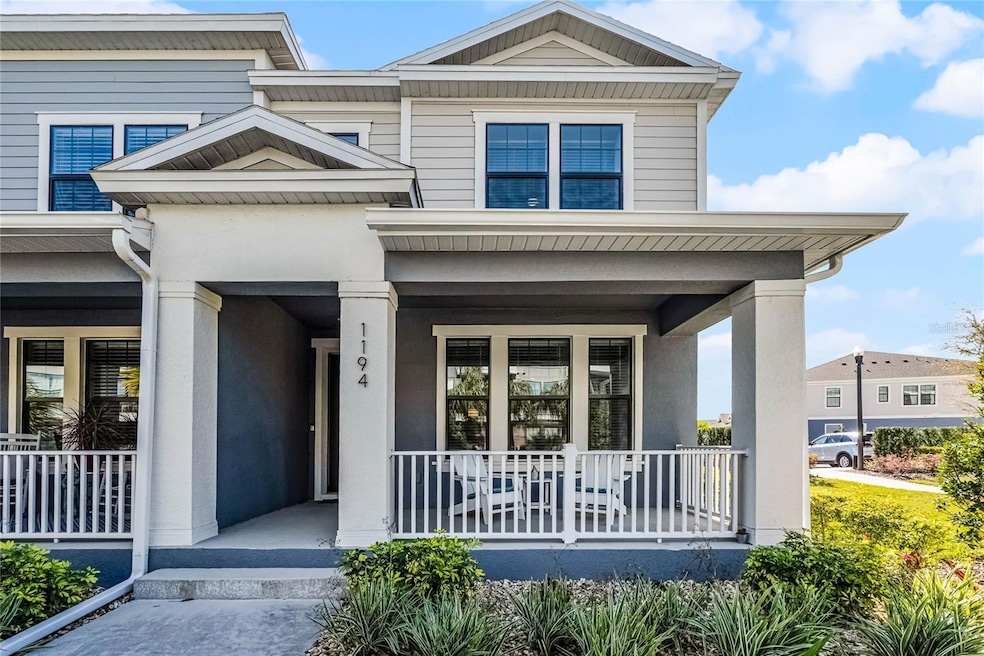 Corner Lot: Front of Home