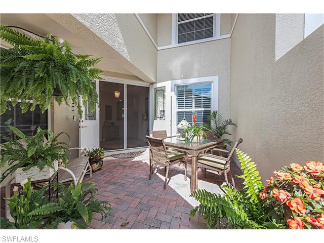 Private Patio and Entry
