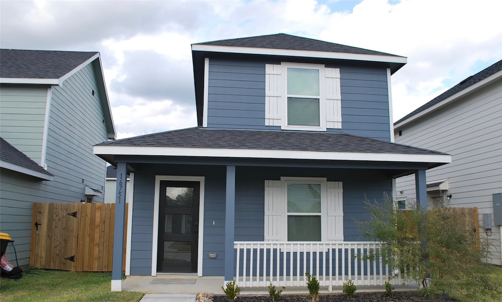 Welcome home! This new construction home is move-in ready.