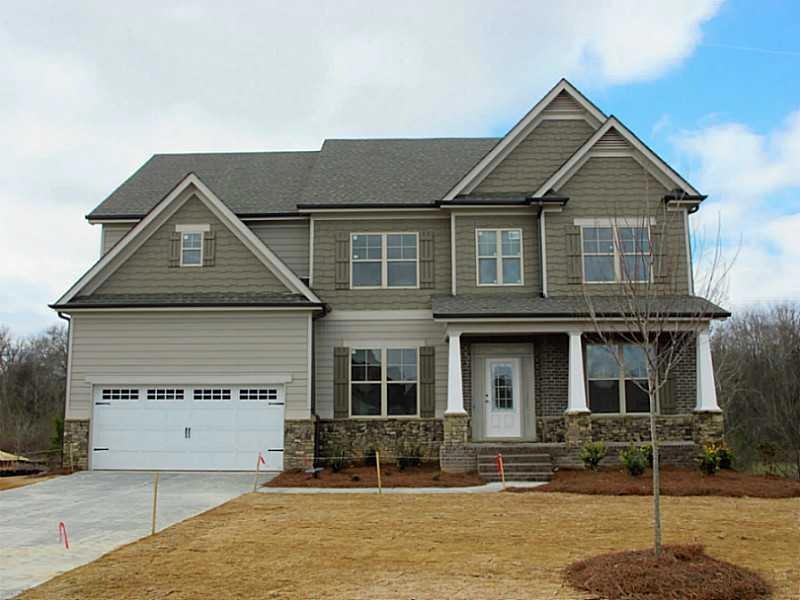 Exterior Front. Front photo is of the actual home 