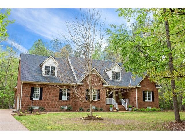 All Brick 1.5 Story Home on 2 Acres surrounded by 