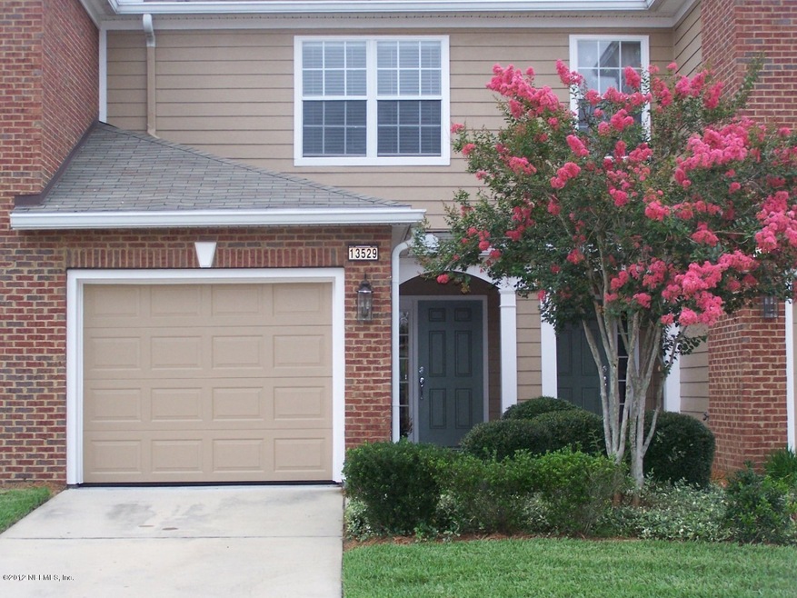 Front of townhouse