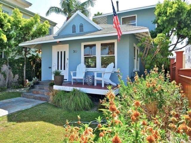 Inviting front deck to enjoy your morning coffee